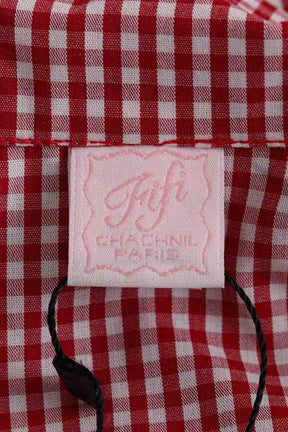 Chemise Fifi Chachnil Rouge en Coton