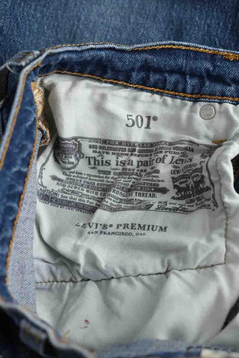 Slim Levi's  Bleu