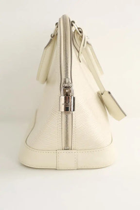 Sac à main Louis Vuitton Alma Ecru