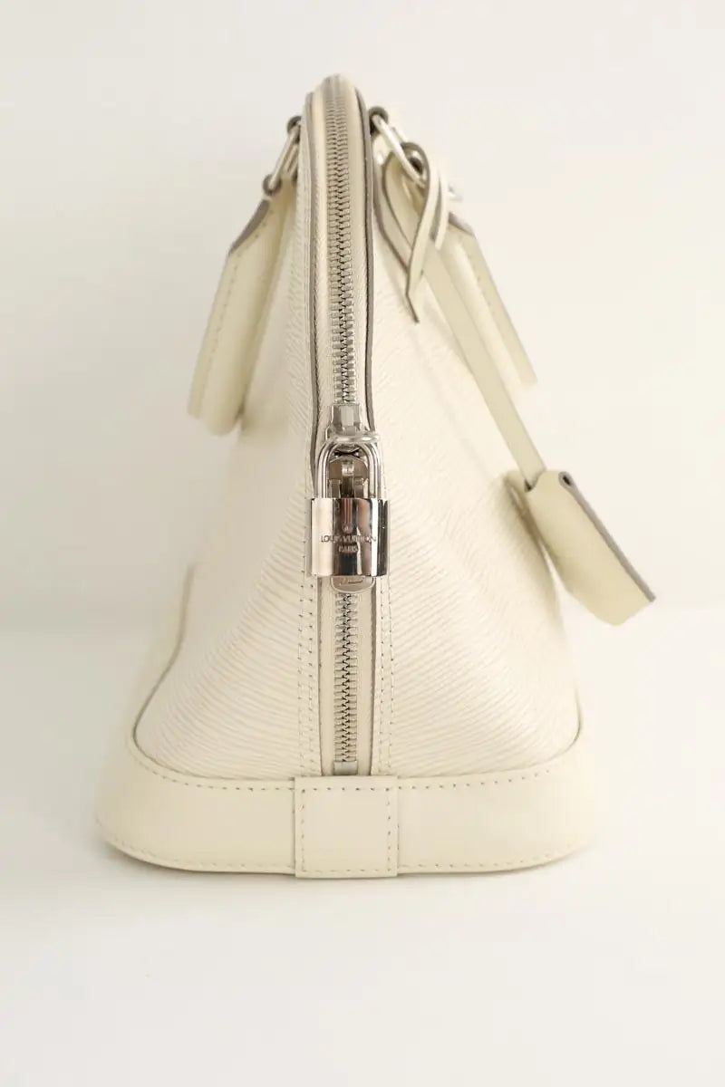 Sac à main Louis Vuitton Alma Ecru