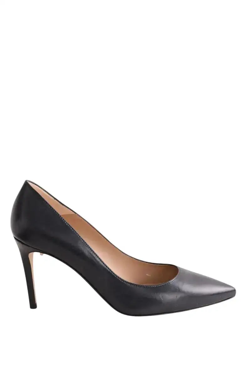 Talons LK Bennett Floret Noir en Cuir, taille 42 - Seconde Main