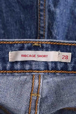 Mini short Levi's Bleu en Coton