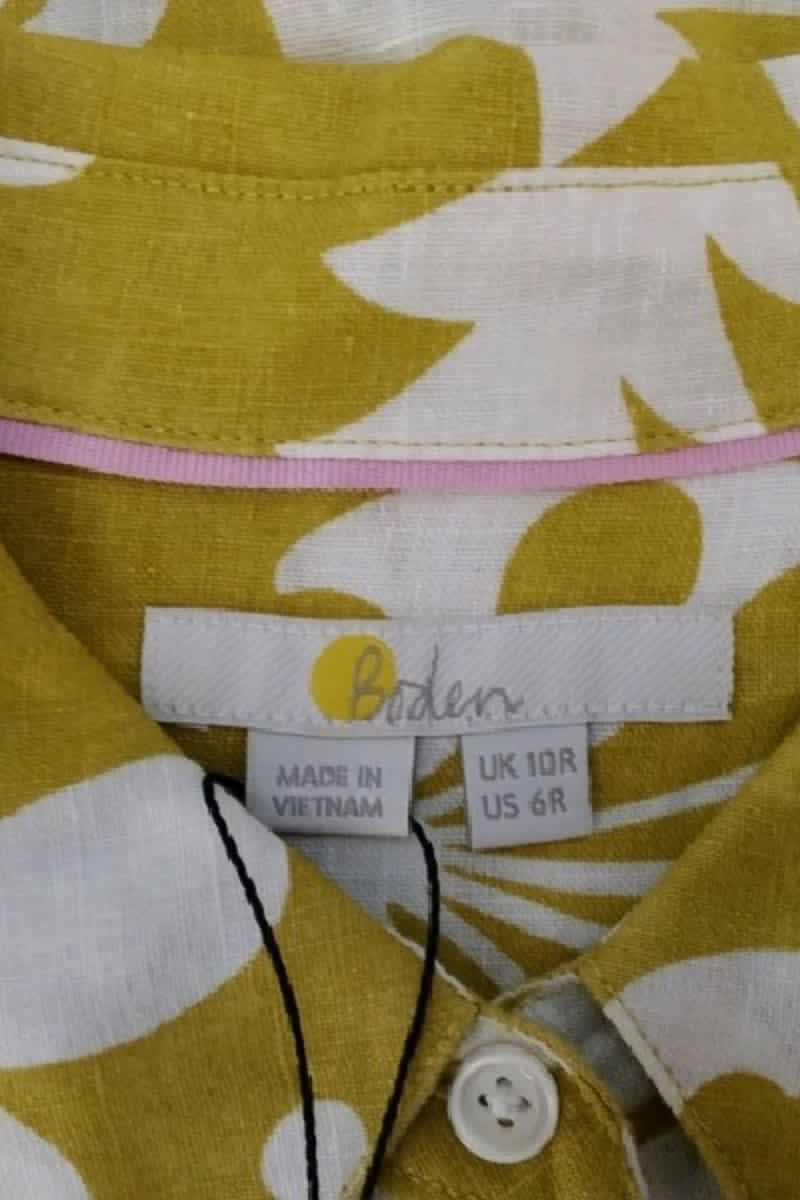 Chemises Boden  Jaune