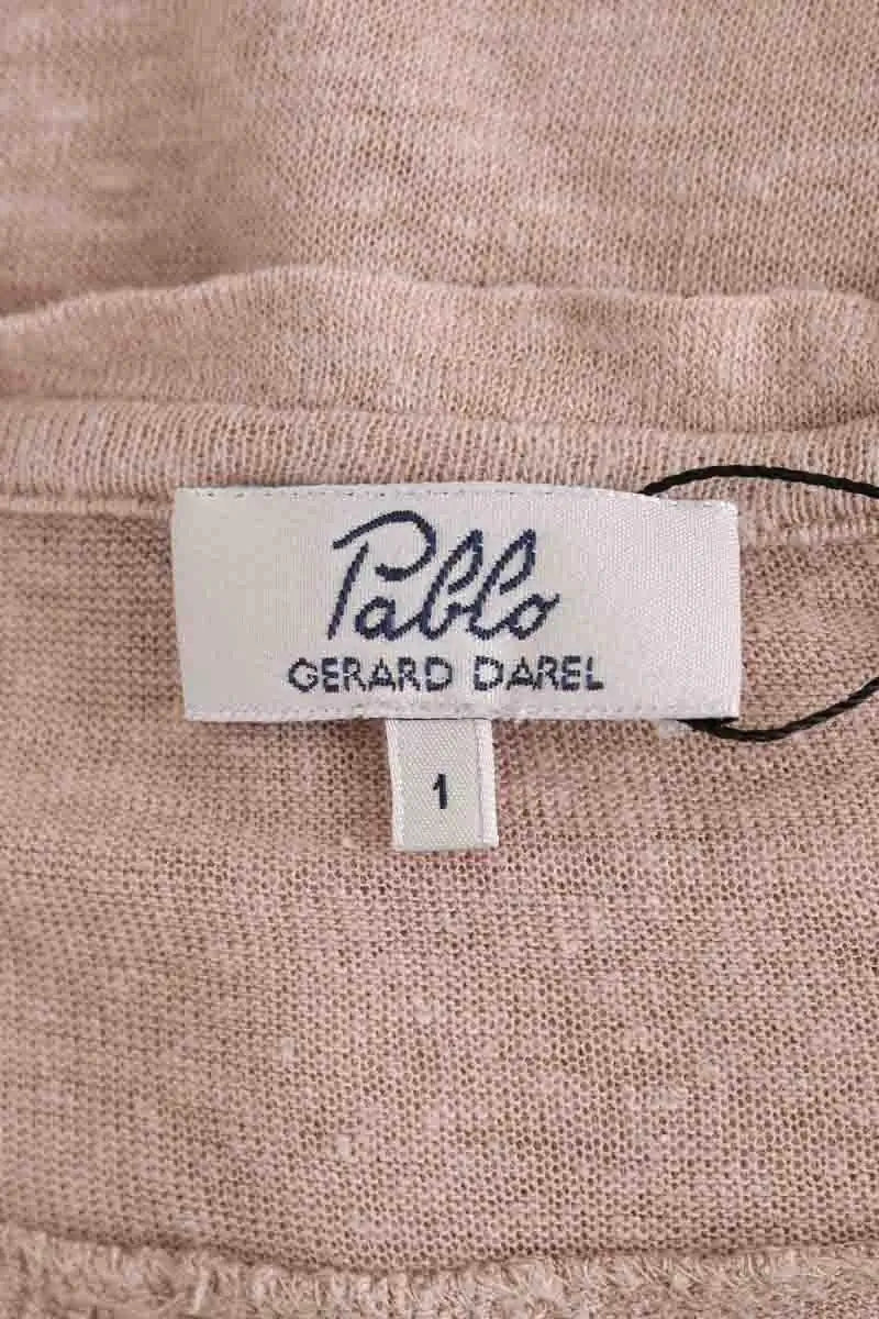 Top Gerard Darel Beige en Lin