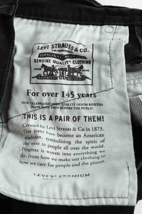 Slim Levi's 512 Noir
