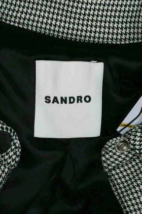 Trench-coat Sandro Noir en Synthétique