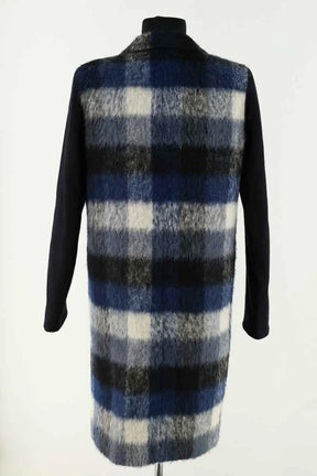 Manteau Sandro Bleu en Laine