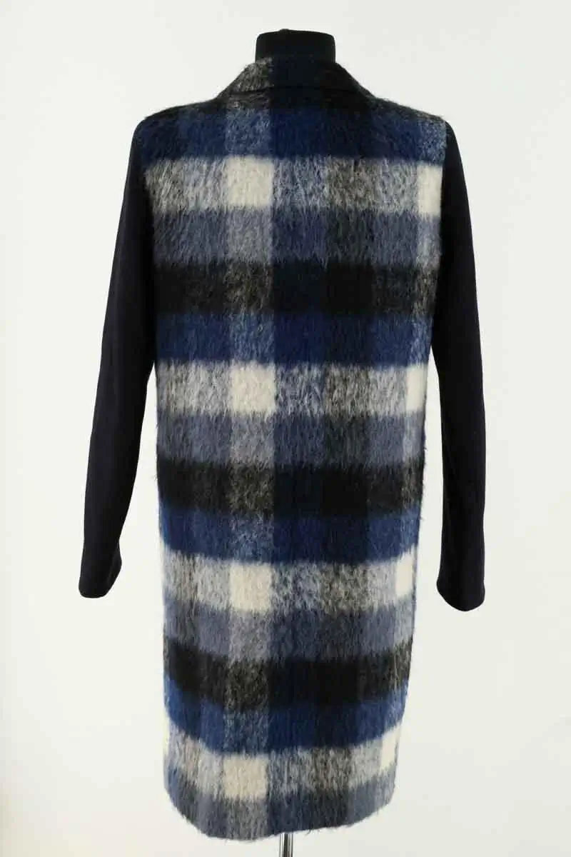 Manteau Sandro Bleu en Laine
