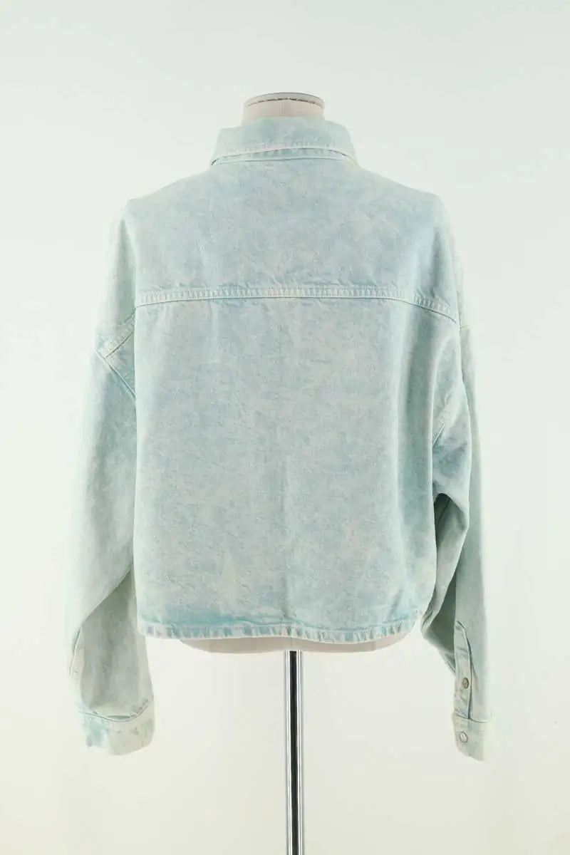 Veste Calvin Klein Bleu en Coton