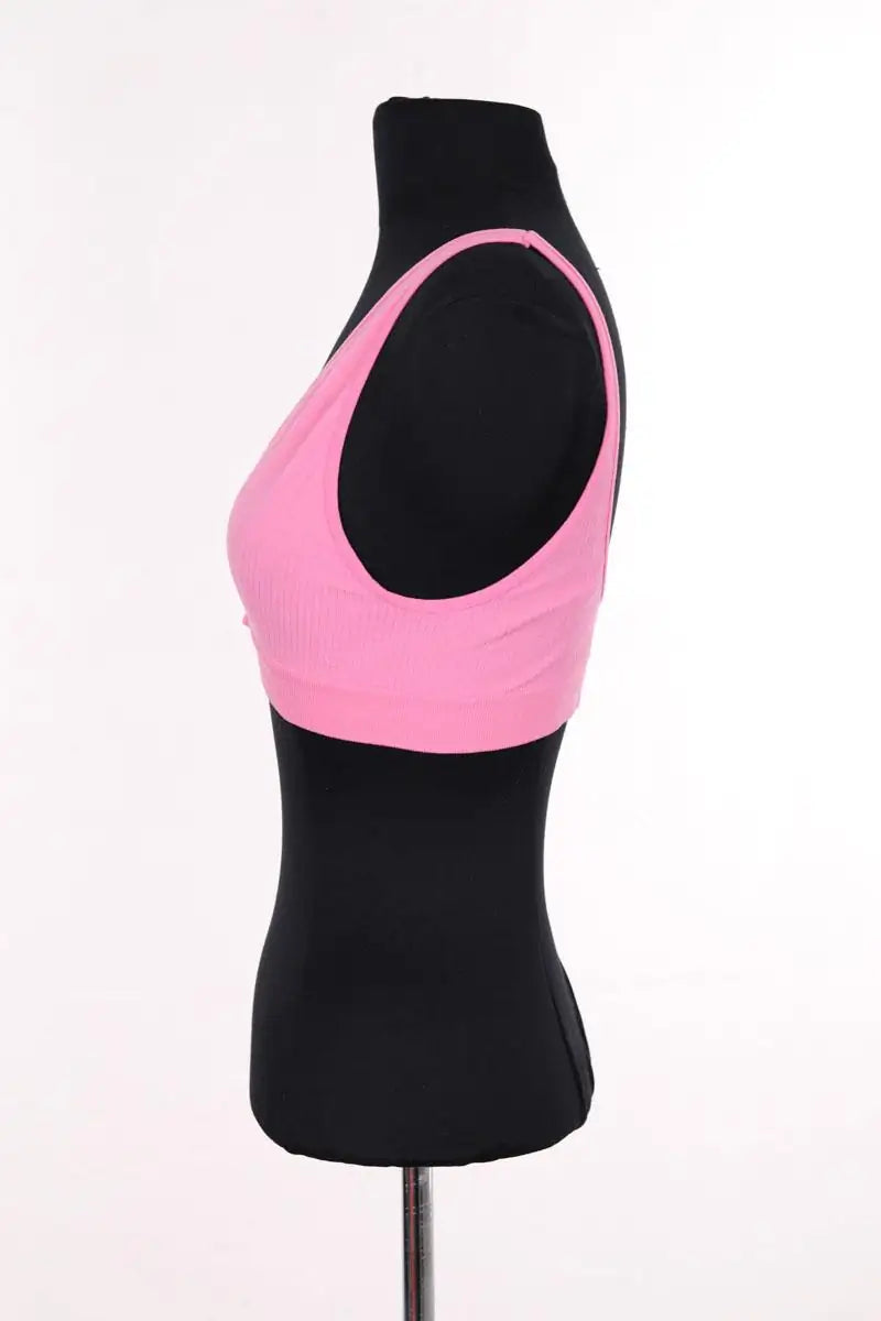 Brassière Ysé Rose en Synthétique