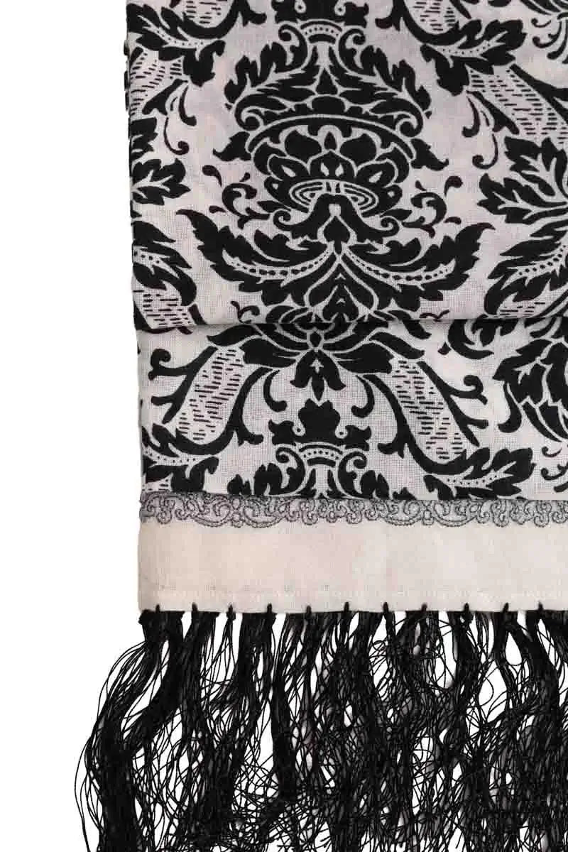 Écharpe Gerard Darel Noir en Laine