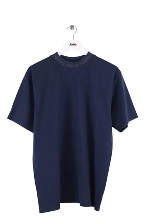 T-shirt Acne Studios Bleu en Coton, taille L - Seconde Main