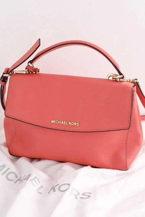 Sac à bandoulière Michael Kors Rose en Cuir