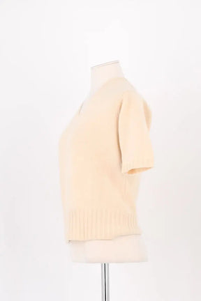 Pull Eric Bompard Beige en Cachemire