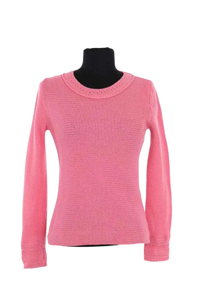 Pull Molli Rose en Synthétique, taille M - Seconde Main