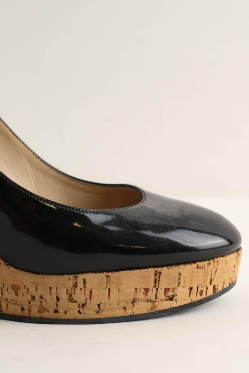 Talons Saint Laurent  Noir