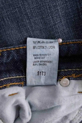 Jean droit Maje Bleu en Coton
