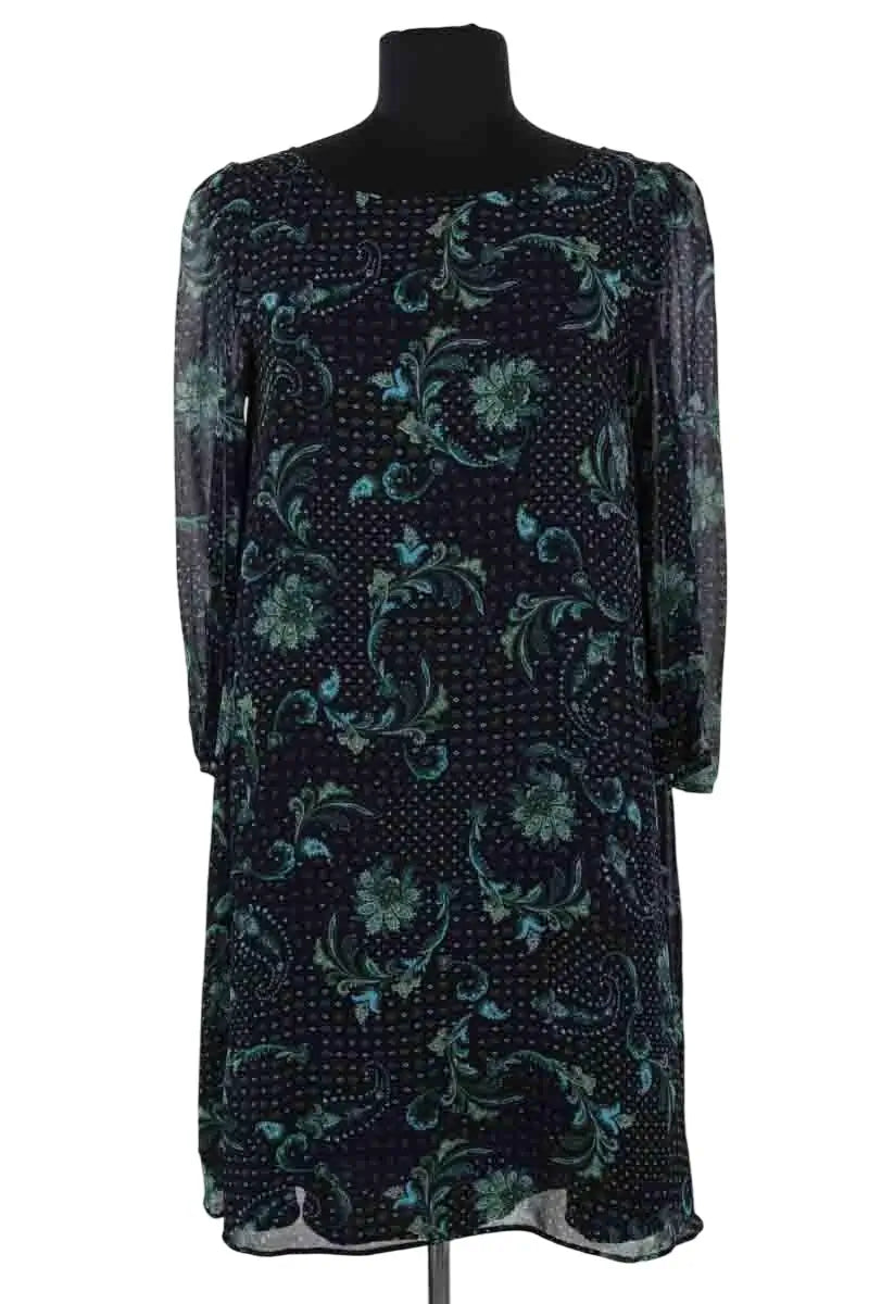 Robe Claudie Pierlot Noir en Viscose, taille S - Seconde Main