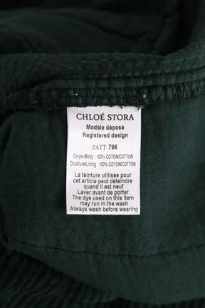 Pantalon Chloé Stora Vert en Coton