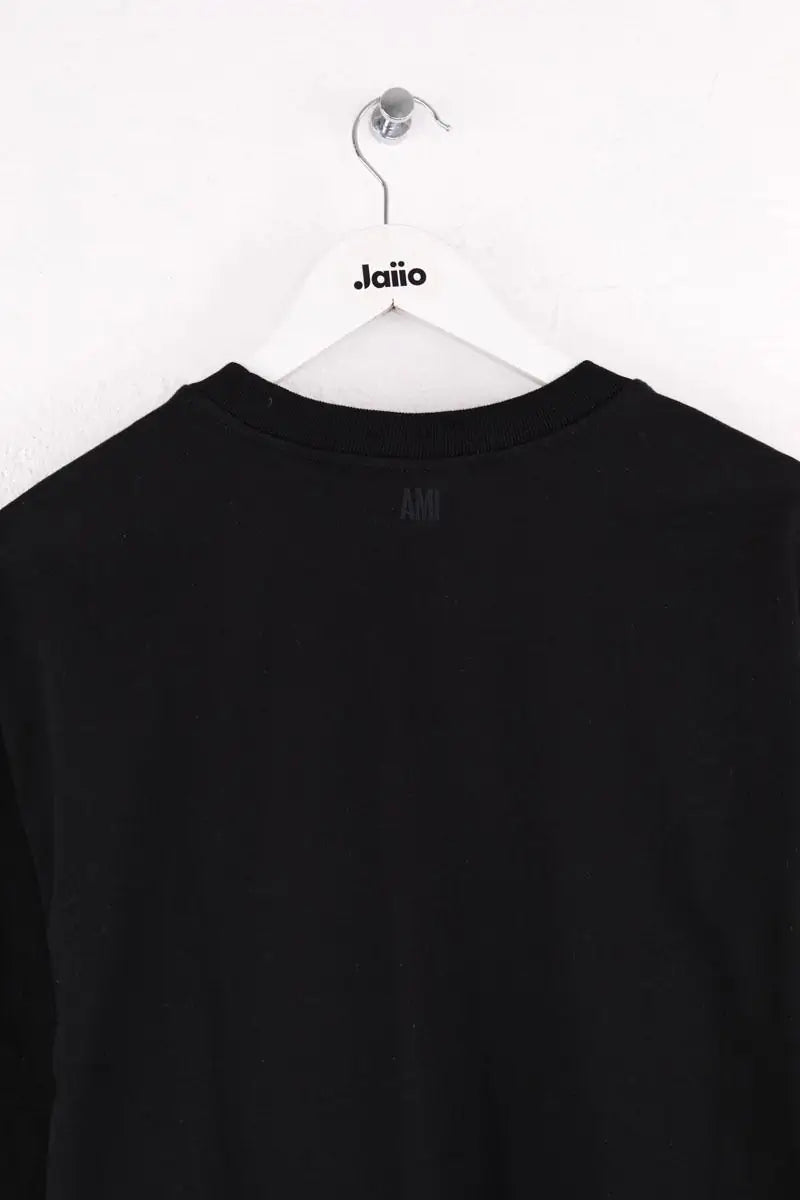 T-shirt Ami Noir en Coton
