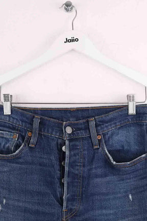 Jean droit Levi's 501 Bleu en Coton