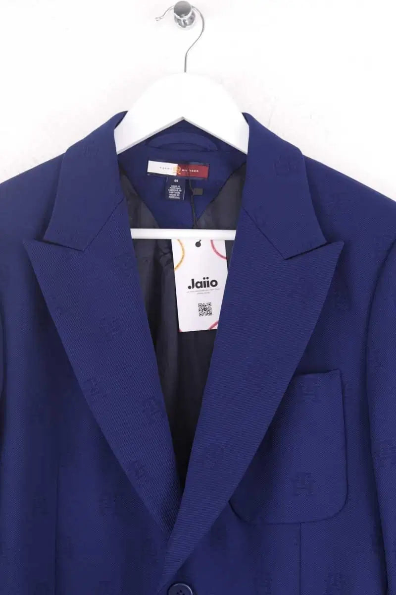 Veste Tommy Hilfiger Bleu en Synthétique