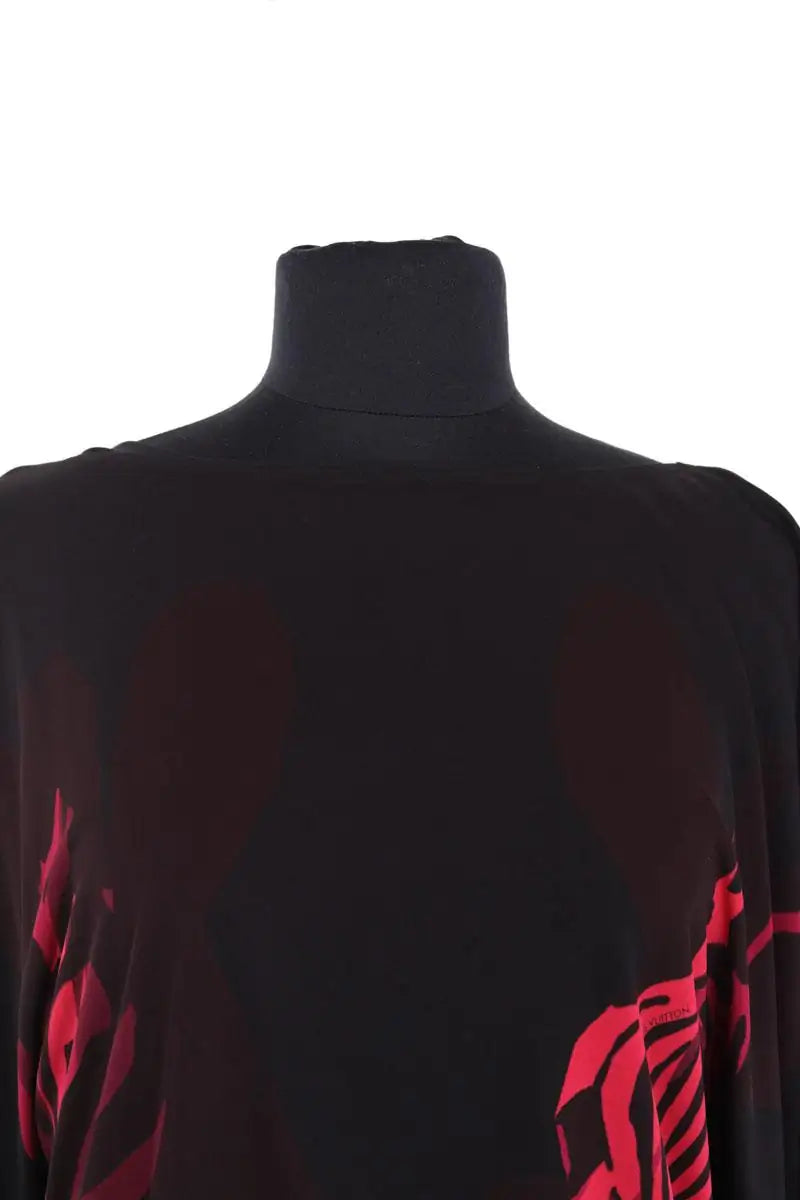 Robe Louis Vuitton Noir en Soie