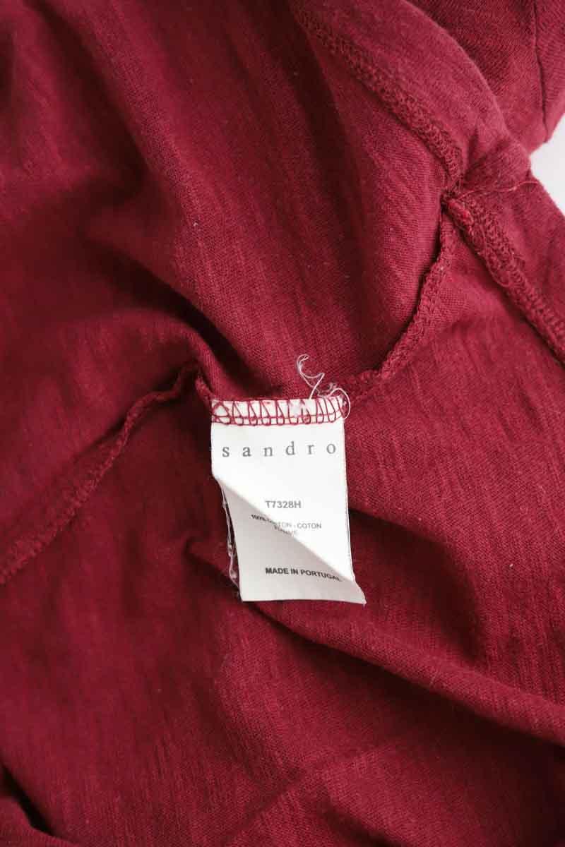 T-shirts Sandro  Bordeaux
