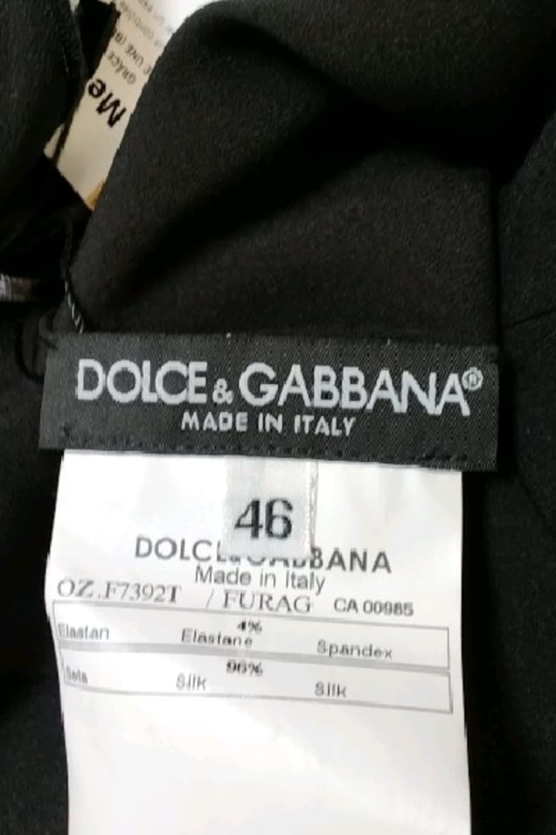Tops sans manche D&G  Noir