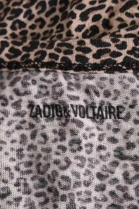 T-shirt Zadig & Voltaire Marron en Coton