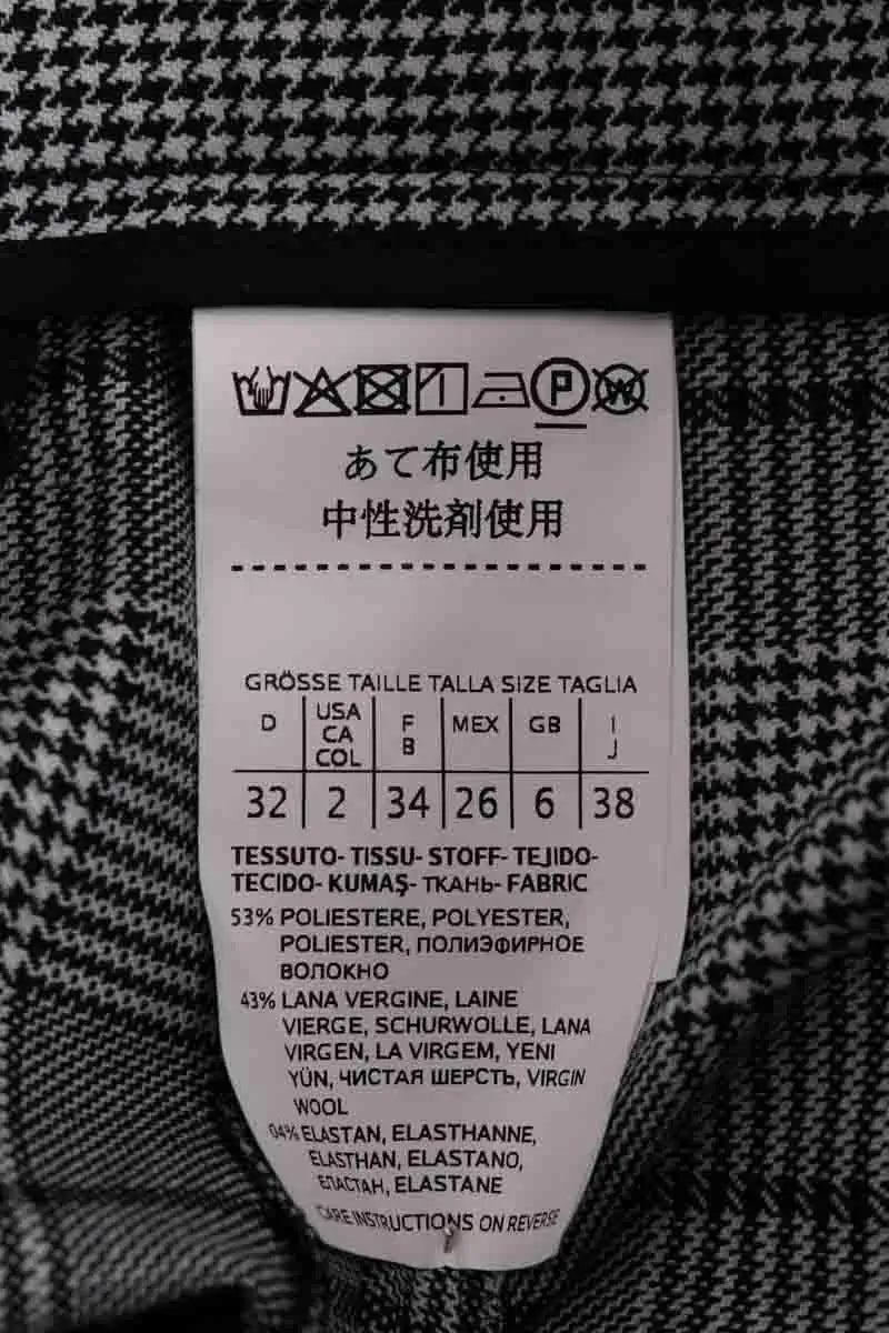 Pantalon Marella Noir en Synthétique