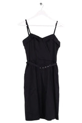Robe Tara Jarmon Noir en Coton, taille M - Seconde Main
