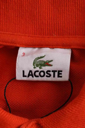Polo Lacoste Orange en Coton