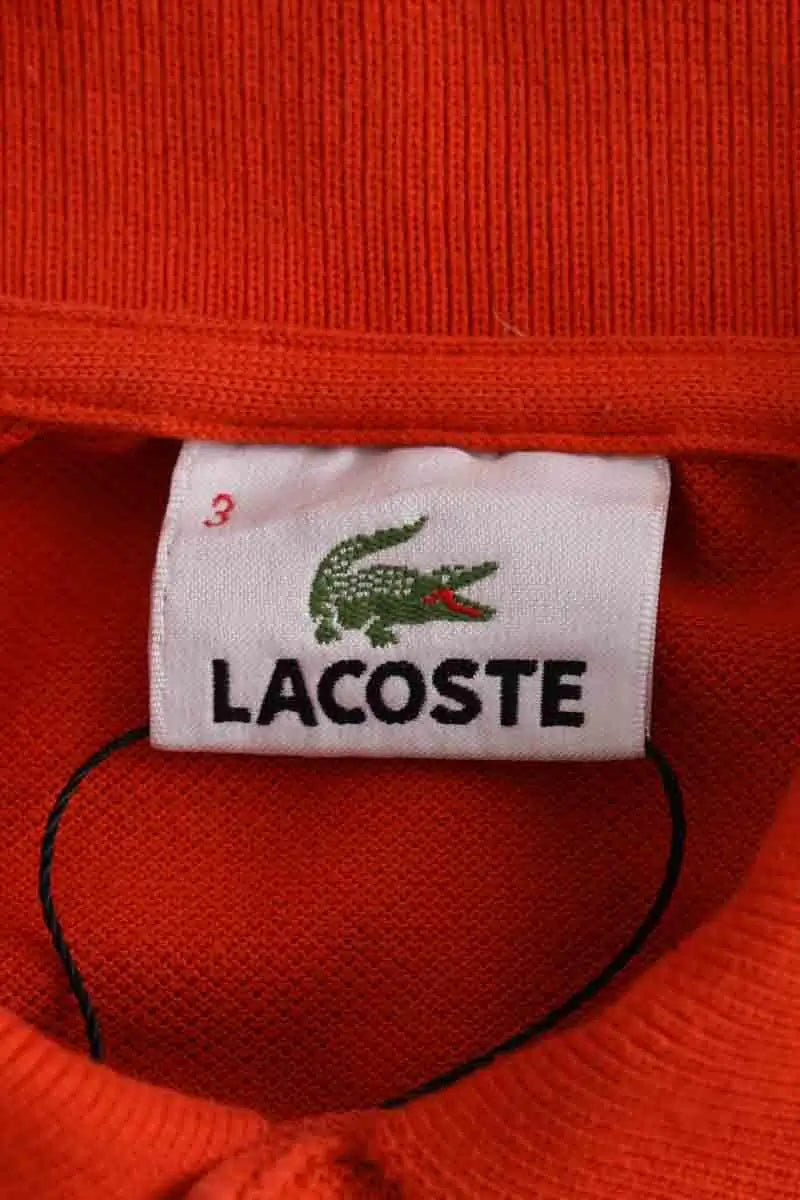 Polo Lacoste Orange en Coton