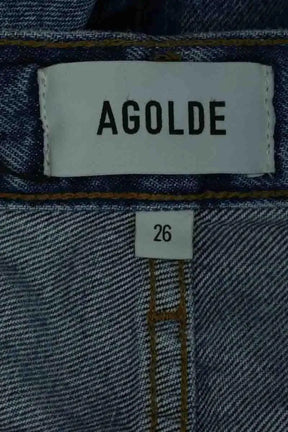 Jean large Agolde Bleu en Coton