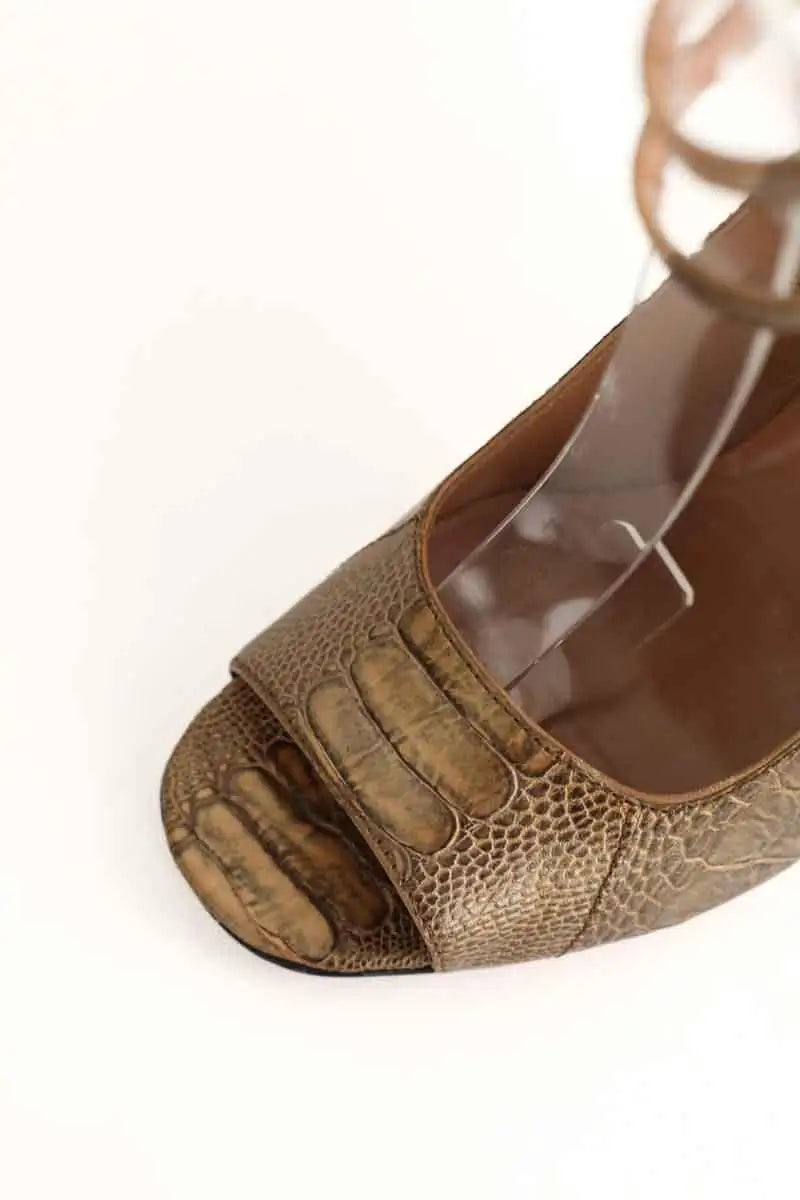 Talons Alaïa  Doré