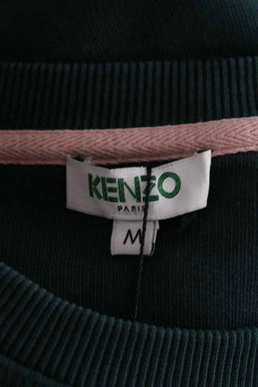 Sweatshirt Kenzo Vert en Coton