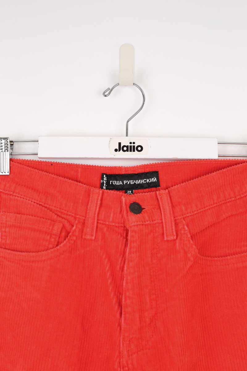 Droit Levi's  Rouge
