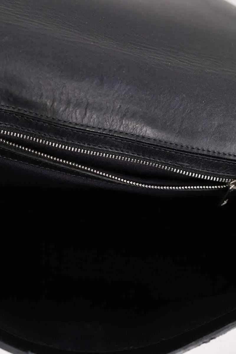 Sac à bandoulière APC Noir en Cuir