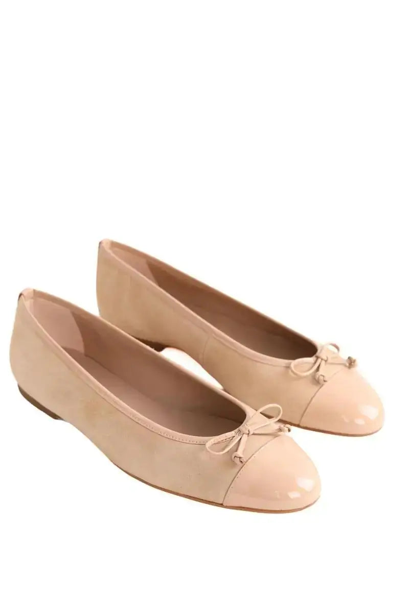 Ballerines LK Bennett Kara Beige en Daim