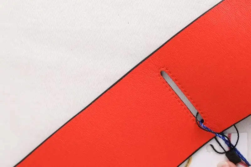 Ceinture Kenzo Rouge en Cuir