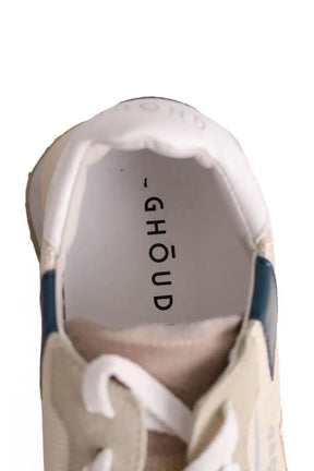 Baskets Ghoud Ecru en Cuir