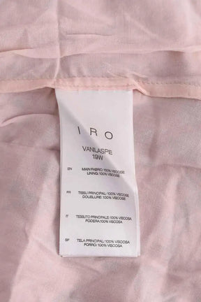 Mini jupe Iro Rose en Viscose