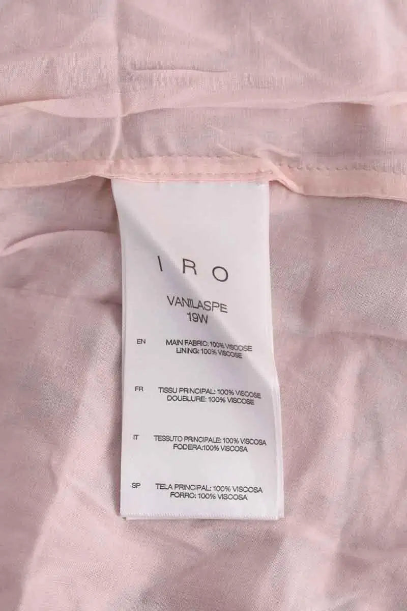Mini jupe Iro Rose en Viscose