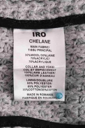 Gilet Iro Chelane Gris en Laine