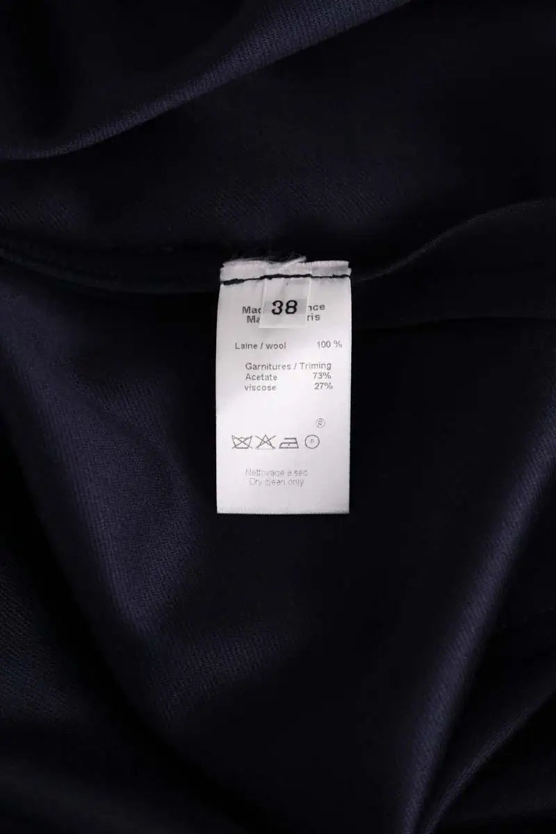 Chemise Pallas Marine en Laine