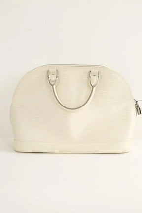 Sac à main Louis Vuitton Alma Ecru