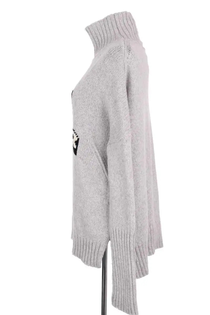 Pull Zadig & Voltaire Gris en Laine
