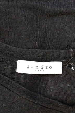 T-shirts Sandro  Noir