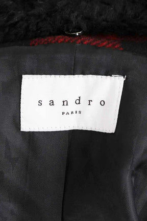 Veste Sandro Rouge en Laine